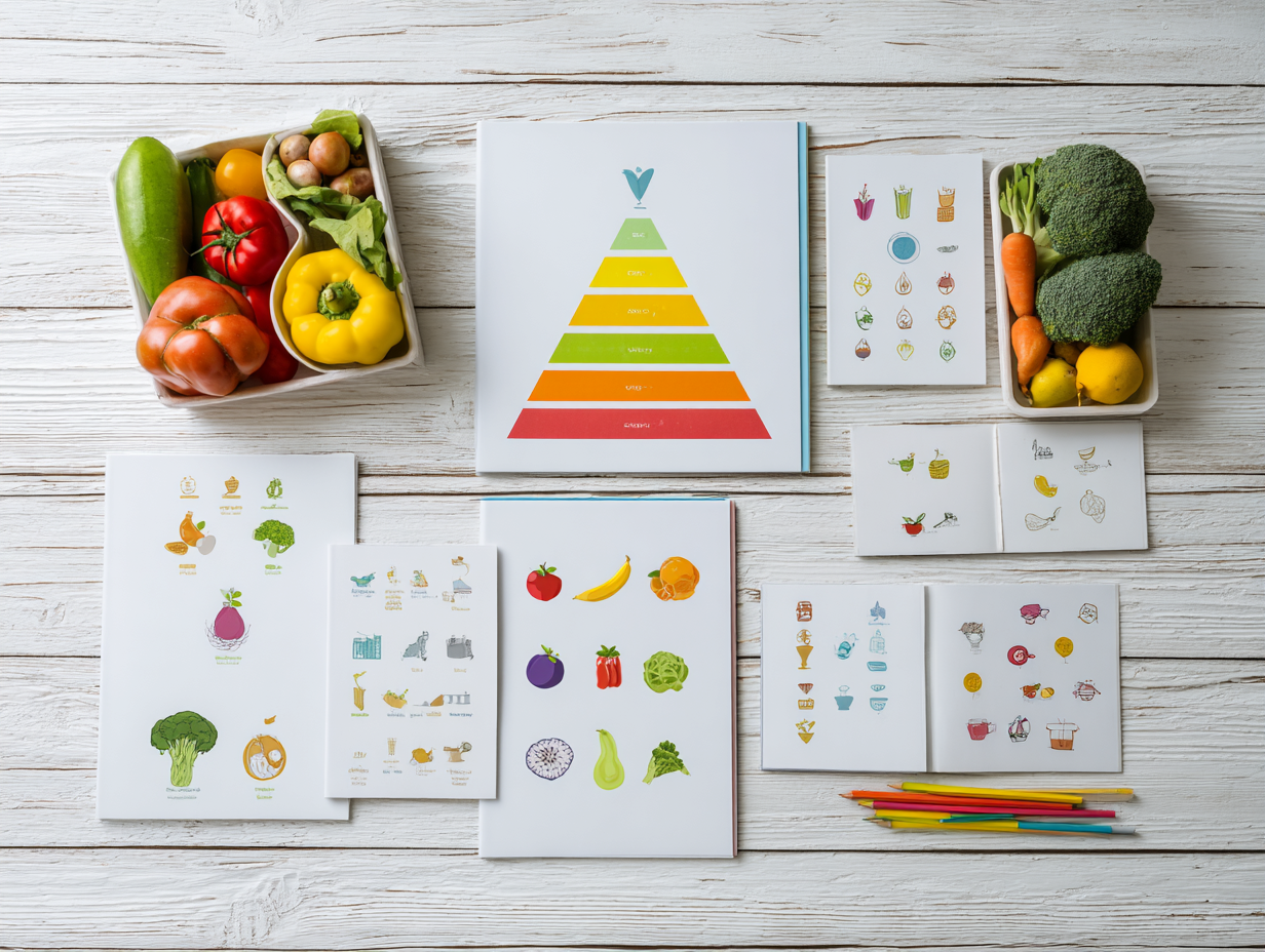 Освітні матеріали про здорове харчування